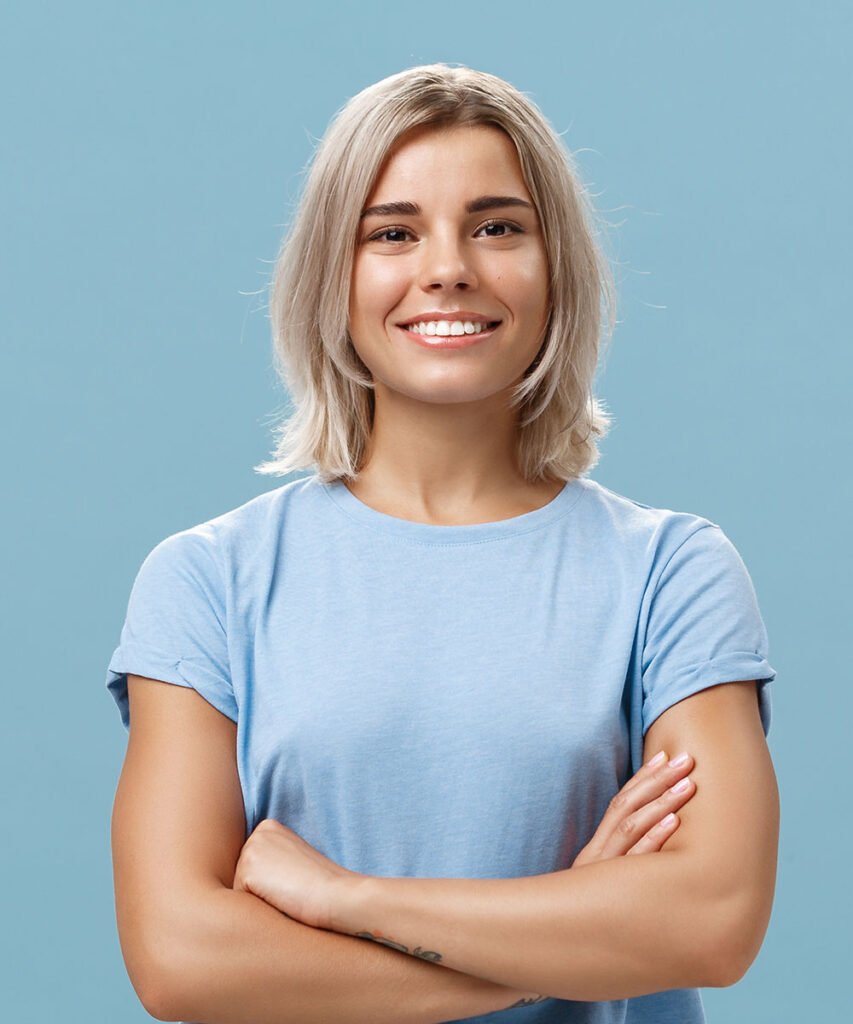 ambitious good looking young tanned female with bl XHHUTLC - About